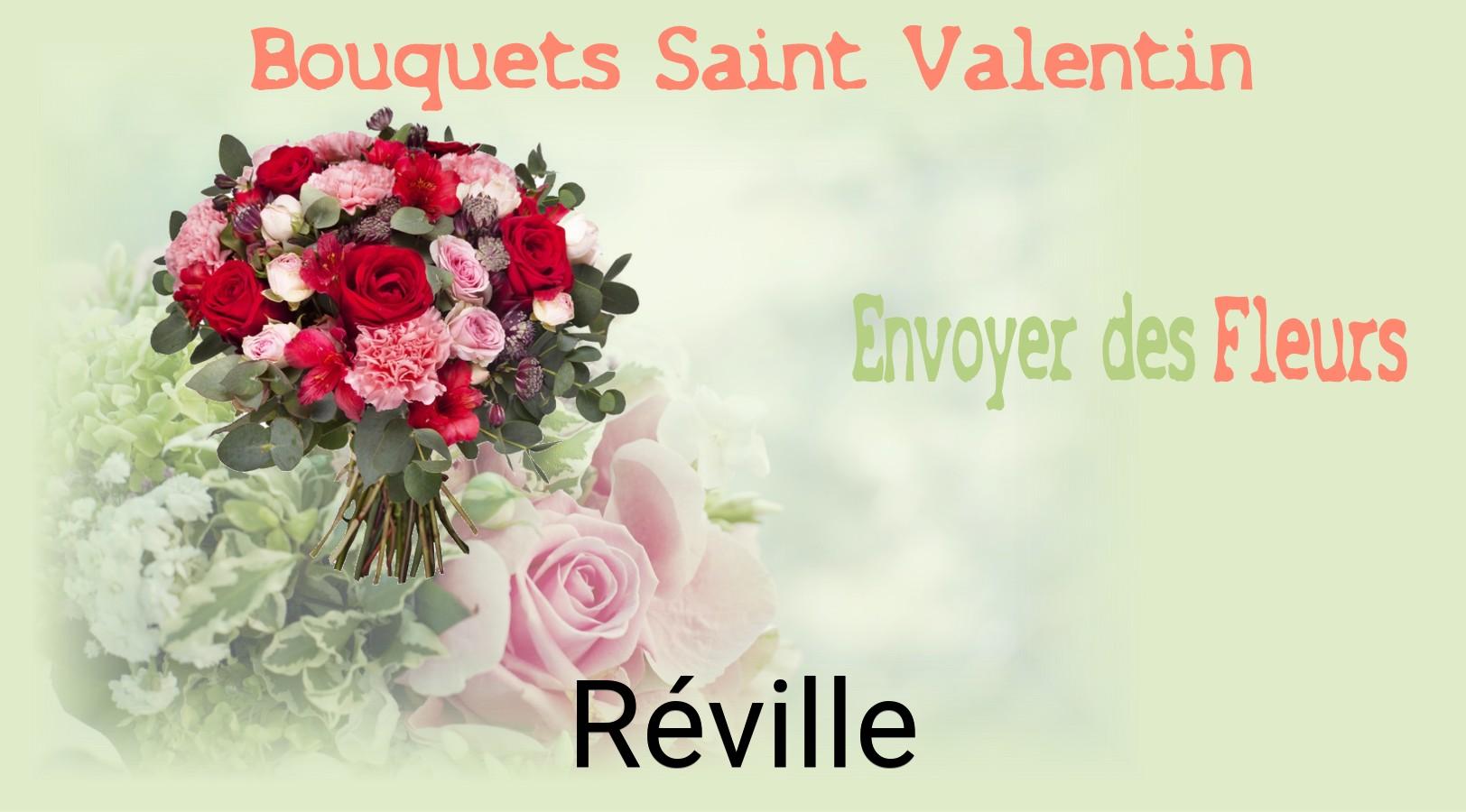 Roses de Saint-Valentin livrées à Réville